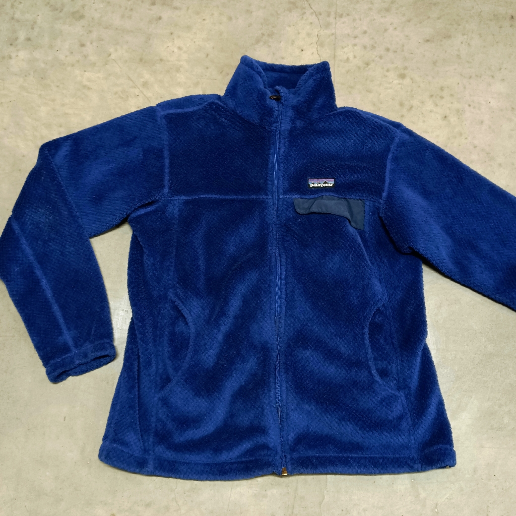 Patagonia Women's Full Zip Re-Tool Jacket Textured Polyester Fleece Size Medium
